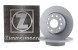 Zimmermann 470.5401.20 Zimmermann щит задній - renault clio iv, megane iii, cc, scenic iii 260мм