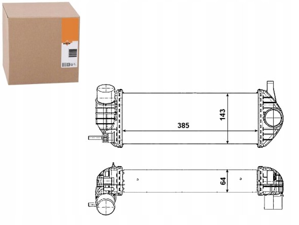 NRF PRO/30468 NRF Інтеркулер renault kangoo 08- 1.5dci nrf + помічник зіткнення #34