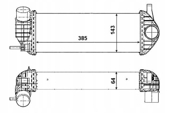 NRF PRO/30468 NRF Інтеркулер renault kangoo 08- 1.5dci nrf + помічник зіткнення #34
