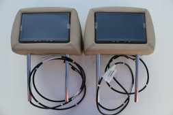 Audi OE LcdQ7 Передні підголівники з LCD VwAG Audi Q7 4L0881901 / 902