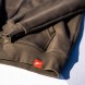 Китай HOODIE-UJRLOGODO-M JR Толстовка унісекс на блискавці з логотипом темно-оливкового кольору, розмір M