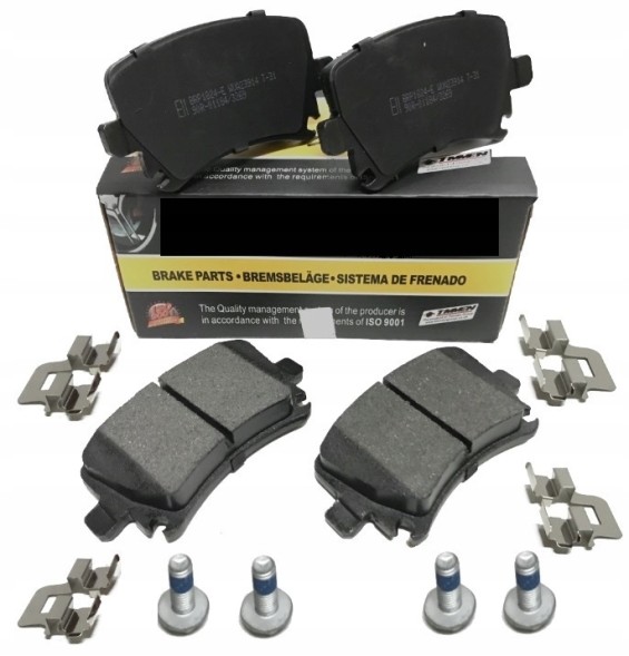 РС MS1824 Гальмівні колодки задні audi a4 vw passat b6 b7 cc touran golf 5 6 octavia 2