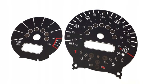 Moman 0089688096673 Міні One Cooper S JCW Кастомні циферблати спідометра КМ/Г 50 R52 R53