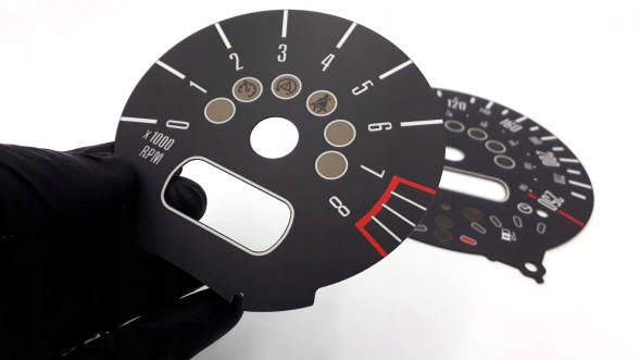Moman 0089688096673 Міні One Cooper S JCW Кастомні циферблати спідометра КМ/Г 50 R52 R53