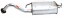 Bosal 228-477 Глушник кінцевий bosal 228-477