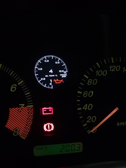 Китай WG-MX5NB-OTP-CLT WGauge Mazda MX-5 NB Цифровий датчик тиску, температури масла та двигуна