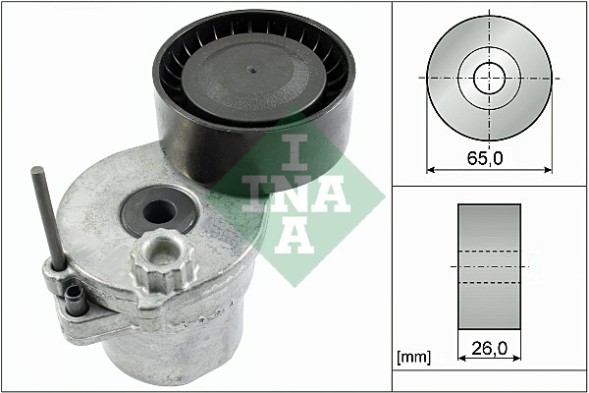 534 0570 10 INA Шків натяжний