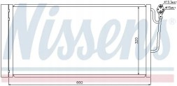 Nissens 940118 Осушувач кондиціонера радіатора охолоджувача