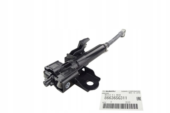 Subaru OE 86636SG311 ОМИВАЧ НАСАДКИ ФАРИ ПЕРЕДНІЙ ЛІВИЙ SUBARU FORESTER SJ 2014-2015