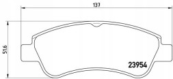 Brembo 09.8695.11 P 61 066 Передні диски та колодки BREMBO CITROEN C3 II 1.2 TH