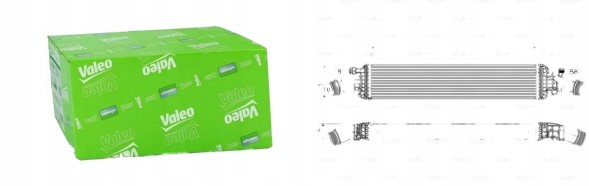 Valeo 818601 Інтеркулер valeo vw 2.0tdi