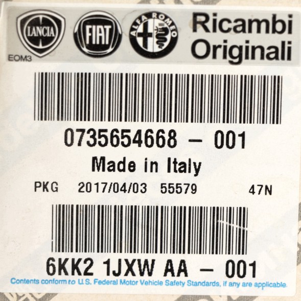 Fiat OE Ящик для рукавичок пасажира Fiat Ducato OE 735654668