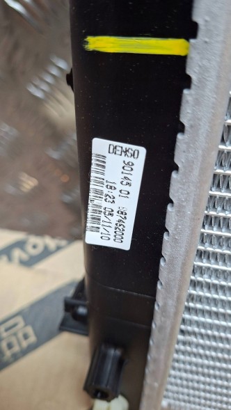 Fiat OE S26340502 РАДІАТОР ВОДИ DENSO 51819061 FIAT 500 ABARTH 595 1.4 TJET 2007-