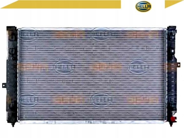 Hella 8MK 376 720-591 Охолоджувач vw a4 passat 1,6-2,8 95-05 hella
