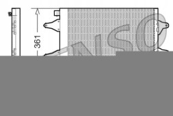 Denso DCN27004 Осушувач кондиціонера радіатора охолоджувача
