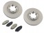 SRLine ALL2842A Диски колодки HYUNDAI GALLOPER 1998-2002 без ABS ПЕРЕДНІ KPL 277мм