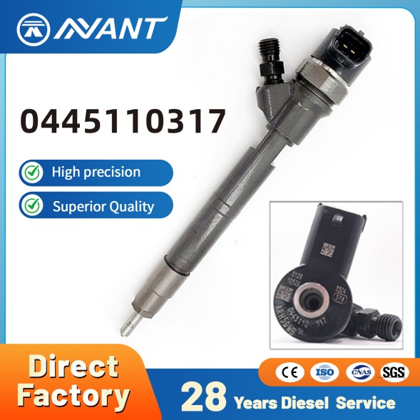 NANT Diesel Fuel Injector Engine Assembly Injection Valves with Strict Pre-Shipment Testing 0445110317