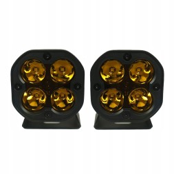 Nomadtech NOM-LT323 Робочі LED фари 2x 58W 6000K жовті алюмінієві OFFROAD прожектори