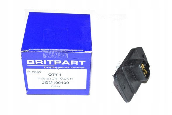 Britpart JGM100130 РЕЗИСТОР ПОДУВКИ DEFENDER ВІД 99 (З КОНДИЦІОНЕРОМ