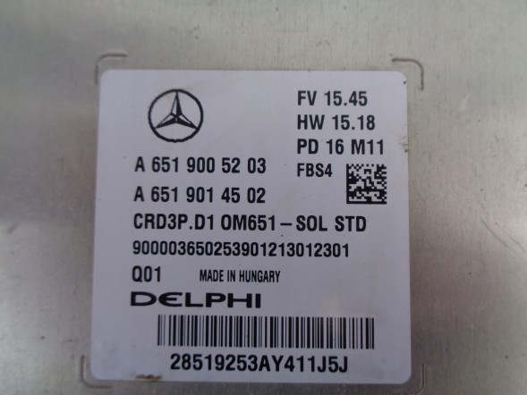 Mercedes-Benz OE A6519005203 6519005203 ДВИГАТЕЛЬ MERCEDES W205 A6519005203