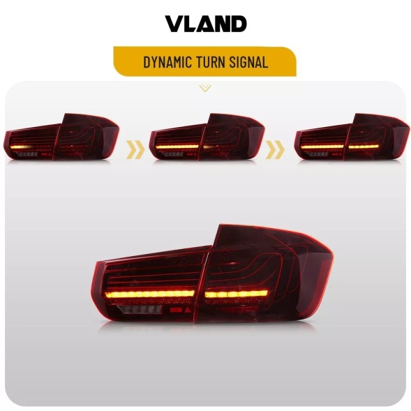VLAND 20D1919E LDBMM5 mhm Світильники тиль kpl Vland Led Laser Neon Динамічні Тюнінг Bmw 3 f30 2011- 15-20