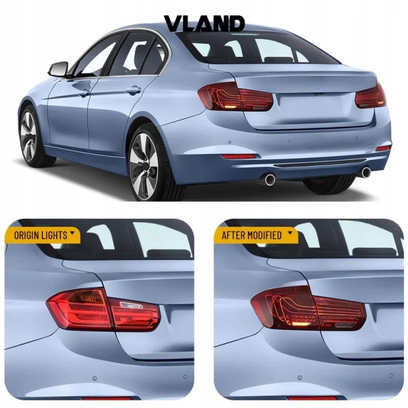 VLAND 20D1919E LDBMM5 mhm Світильники тиль kpl Vland Led Laser Neon Динамічні Тюнінг Bmw 3 f30 2011- 15-20