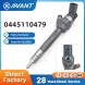 NANT High Quality Diesel Fuel Injector Engine Assembly Injection Valves with Strict Pre-Shipment Testing 0445110479