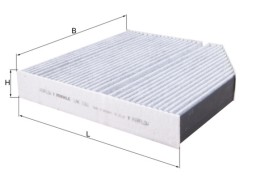 LAK1161 MAHLE ORIGINAL Повітряний фільтр салону