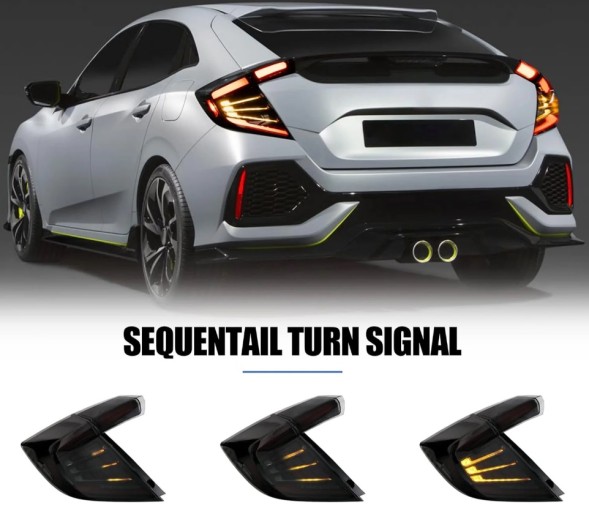 VLAND LDHO12 mhm Світильники тиль ne kpl Vland Led Neon Діоди Тюнінг Black Honda Civic X 10 16- НВ