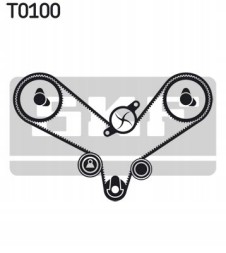 SKF VKMA 01201 Skf vkma 01201 комплект розрідження audi 80 b4 a4 b5a6 c4 a8 d2coupe b3 2.6 2.8