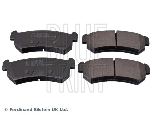 ADG04280 BLUE PRINT Комплект гальмівних колодок з 4 шт дисків