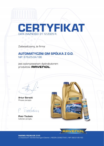 Ravenol 1211107-004 Масло для автоматичної коробки передач RAVENOL RAV ATF FLUID SP IV 4л