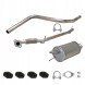 CHINA ZEST.08.312+R-344 Глушник труба mazda 2 1.25, 1.4 /ford fiesta від 2003