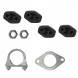 CHINA ZEST.08.312+R-344 Глушник труба mazda 2 1.25, 1.4 /ford fiesta від 2003