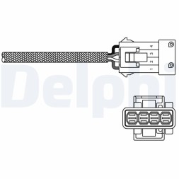 ES20230 12B1 DELPHI Датчик кисню