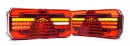 WAŚ N1-01059 Ліхтар задній з трикутником, LED, 12/24V, лівий