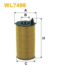 WL7496 WIX FILTERS Фільтр оливи