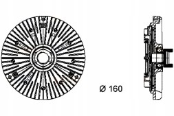 Behr Hella Service 8MV 376 732-111 Behr hella service 8мв 376 732-111 муфта вентилятора