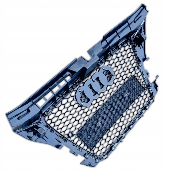 Китай Grill Plaster Miodu Audi A3 8P LCI 2008+ Решітка радіатора Audi A3 8P рестайлінг 2008+ стільники чорний глянець накладка бампера