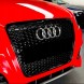 Китай Grill Plaster Miodu Audi A3 8P LCI 2008+ Решітка радіатора Audi A3 8P рестайлінг 2008+ стільники чорний глянець накладка бампера
