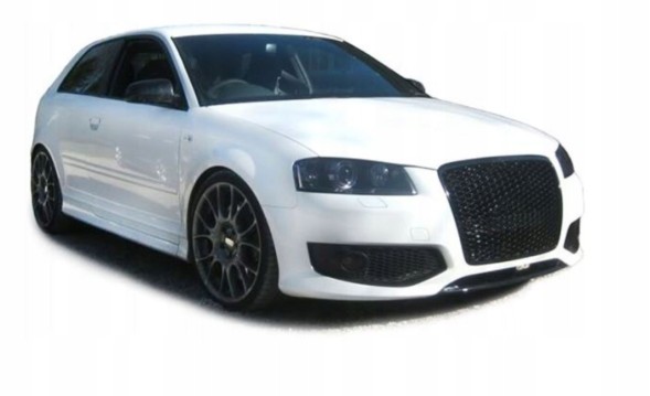 MM TTGRAU60 Решітка радіатора MM чорна європейська для Audi A3 2005-2008