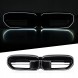 Китай GWL302003 Муляж решітки радіатора BMW 5 Серії G30 / G31 LCI (2020–2023) M-LOOK LED Чорний глянц