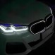 Китай GWL302003 Муляж решітки радіатора BMW 5 Серії G30 / G31 LCI (2020–2023) M-LOOK LED Чорний глянц