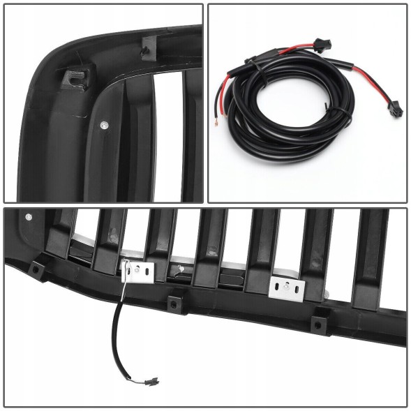 USA USA-SDDGRFLB007BK2 LED ПЕРЕДНЯ РЕШІТА DODGE RAM 1500 06-08 RAM 2500