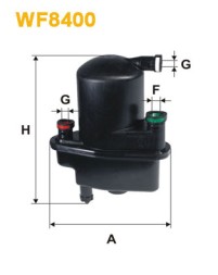 WF8400 WIX FILTERS Фільтр палива