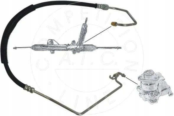 AIC 57169 Шланговий шнур системи гідропідсилювача 57169 aic ford