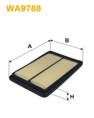 WA9788 WIX FILTERS Фільтр повітряний