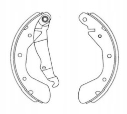 JPARTS 30 01 165-1 БАРАБАНИ, ЩЕЛЕПИ, ЦИЛІНДРИ, РОЗШИРЮВАЧІ, ПІДШИПНИКИ LANOS