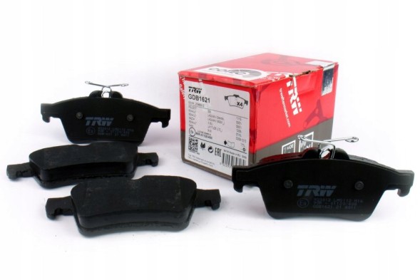 TRW GDB1732 + DF4766 Комплект диски + колодки trw задня частина ford galaxy ii