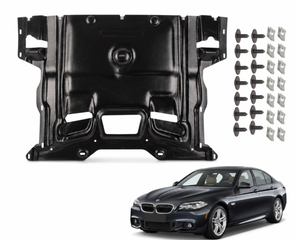 PC 51758035971 BMW7I+SPI ЗАХИСТ ДВИГУНА ПІД ДВИГУН BMW 5 СЕРІЇ F10 / F11 M ПАКЕТ + КРІПЛЕННЯ